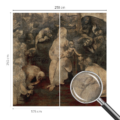 Peel and stick wall mural for kids' room Spiritual meeting