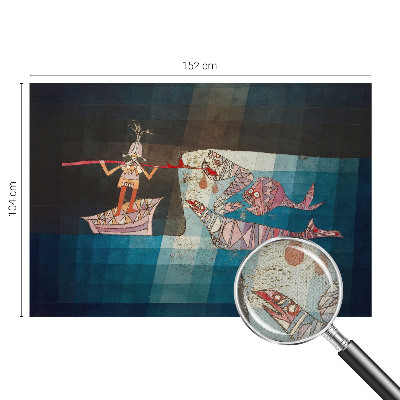 Nursery wall mural Fisherman hunter