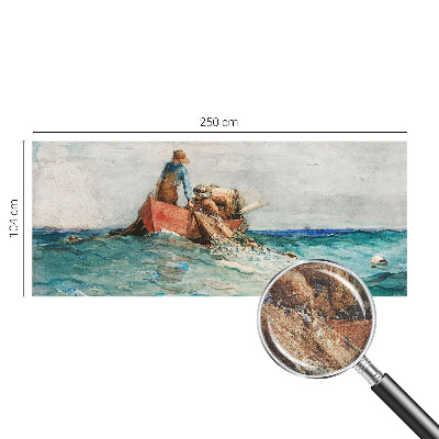 Self-adhesive wall mural Sea expedition