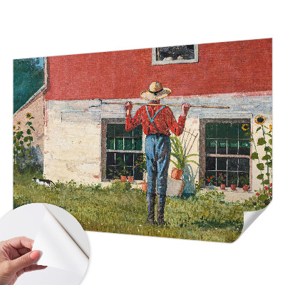 Self-adhesive photo wallpaper Village scene