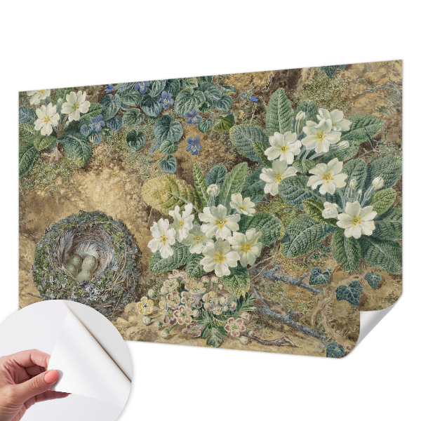 Children's wall mural Spring composition