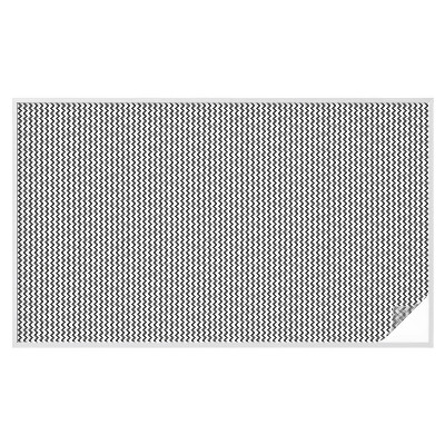 Frosted glass film stained glass effect Zigzag pattern