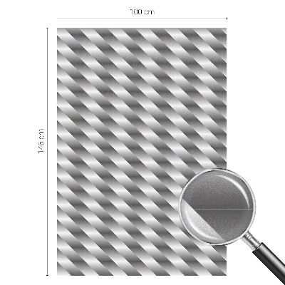 Opaque window film stained glass style Geometric stripes