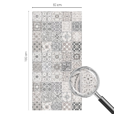 Colored window film stained glass Tiled patterns