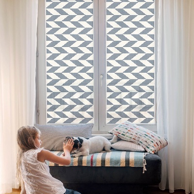 Opaque window film stained glass style Geometric illusion