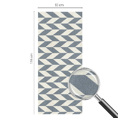 Opaque window film stained glass style Geometric illusion