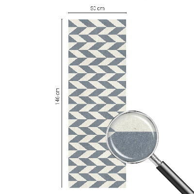 Opaque window film stained glass style Geometric illusion