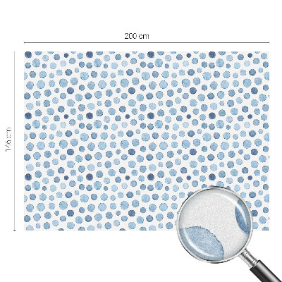 Patterned window film Watercolor dots