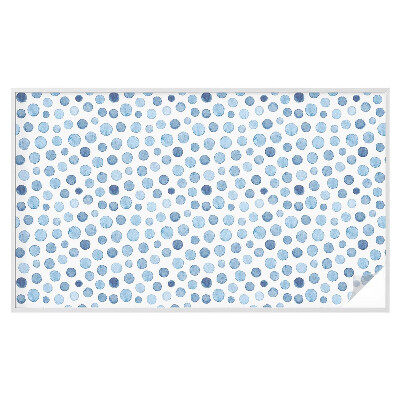 Patterned window film Watercolor dots