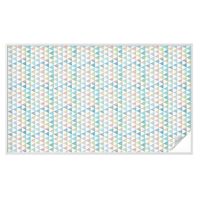 Privacy window film Geometric triangles