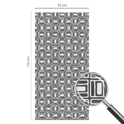 Colored window film stained glass Energetic pattern