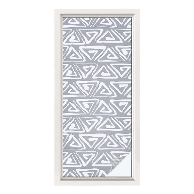 Frosted glass film stained glass effect Geometric minimalism