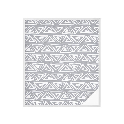 Frosted glass film stained glass effect Geometric minimalism