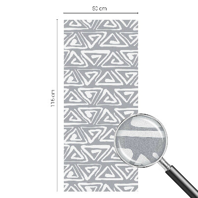 Frosted glass film stained glass effect Geometric minimalism