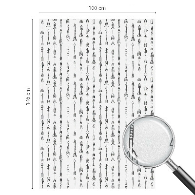 Privacy window film Geometric arrows