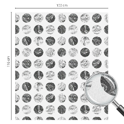 Patterned window film Marble elegance