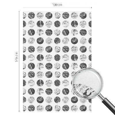 Patterned window film Marble elegance