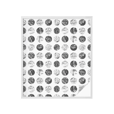 Patterned window film Marble elegance