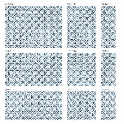 Privacy window film Floral ornament