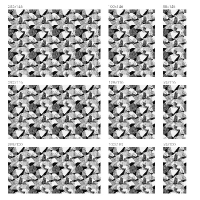 Opaque window film stained glass style Geometric figures