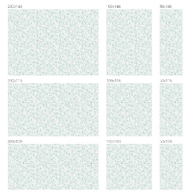 Privacy window film Delicate leaves