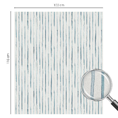 Frosted glass film stained glass effect Vertical stripes