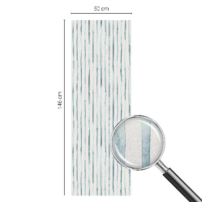 Frosted glass film stained glass effect Vertical stripes