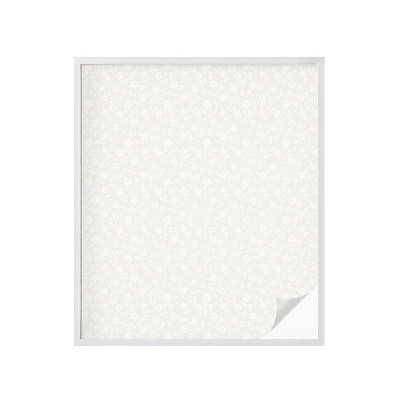 Patterned window film Floral pattern