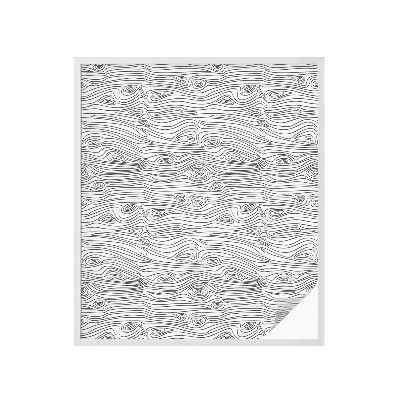 Colored window film stained glass Wood lines