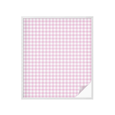 Patterned window film Pastel check