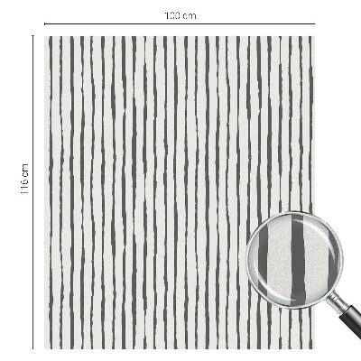 Frosted glass film stained glass effect Vertical stripes