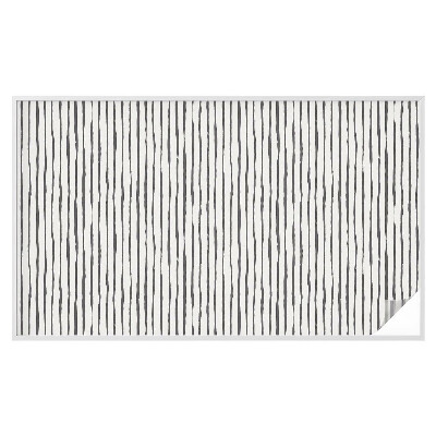 Frosted glass film stained glass effect Vertical stripes