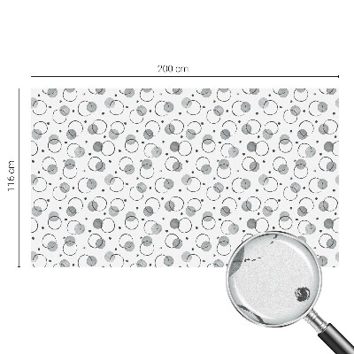 Opaque window film stained glass style Gray wheels