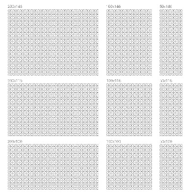 Privacy window film Geometric lines