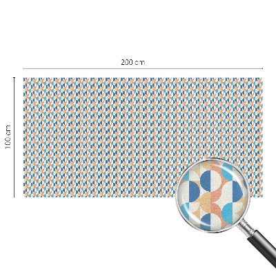 Colored window film stained glass Geometric symmetry