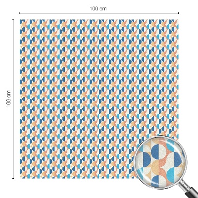 Colored window film stained glass Geometric symmetry