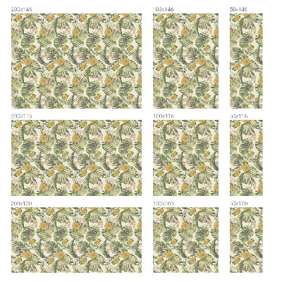 Frosted glass film stained glass effect Tropical theme