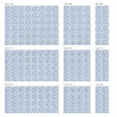 Opaque window film stained glass style Fern leaves