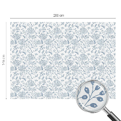 Privacy window film Plant motif