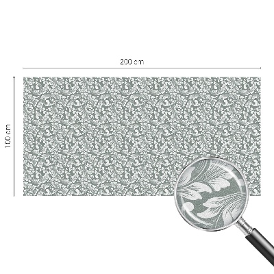 Colored window film stained glass Leafy elegance