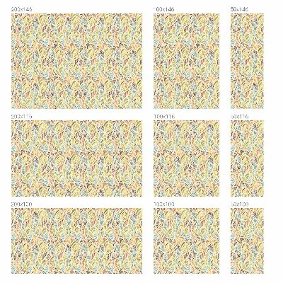 Opaque window film stained glass style Rainbow feathers