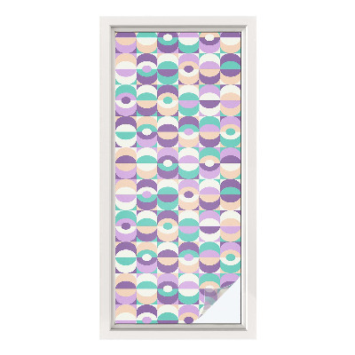 Patterned window film Colorful patterns