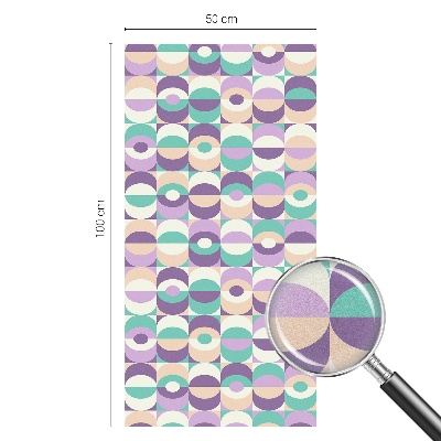 Patterned window film Colorful patterns