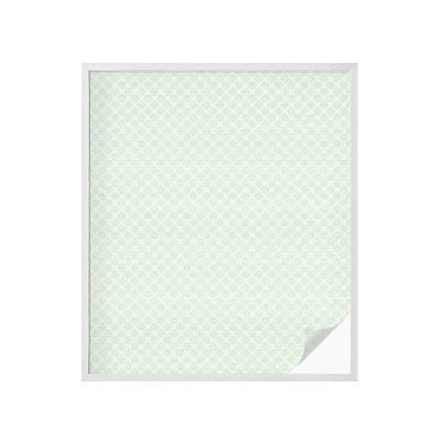 Opaque window film stained glass style Pastel symmetry