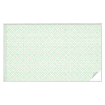 Opaque window film stained glass style Pastel symmetry