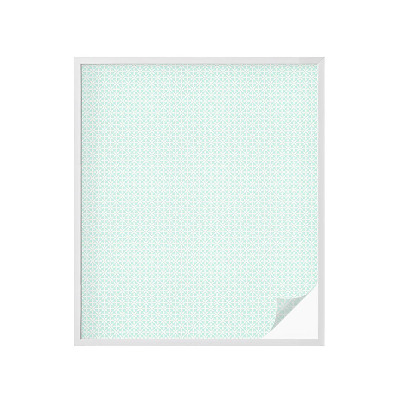 Privacy window film Floral symmetry