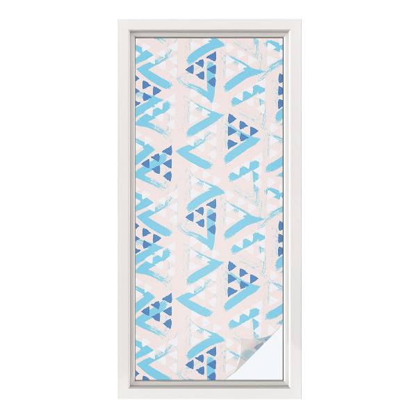 Colored window film stained glass Geometric patterns