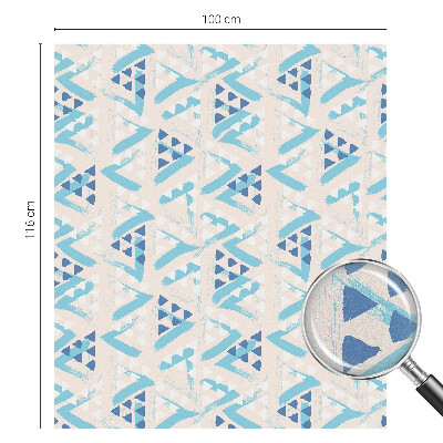 Colored window film stained glass Geometric patterns