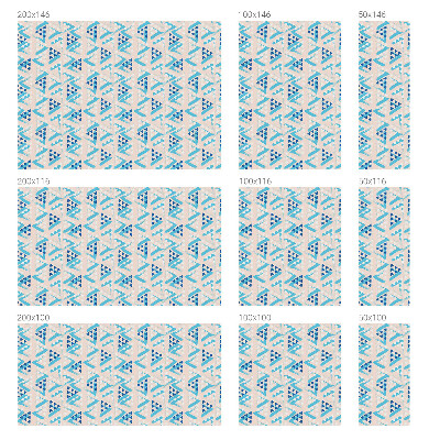 Colored window film stained glass Geometric patterns