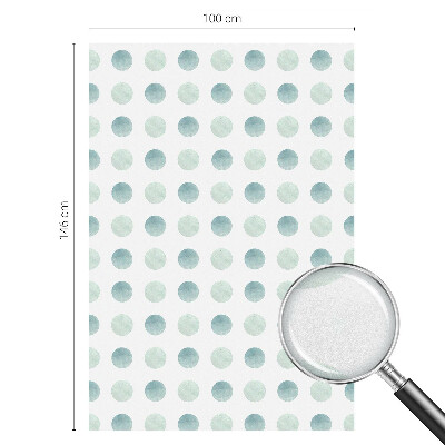Patterned window film Delicate circles